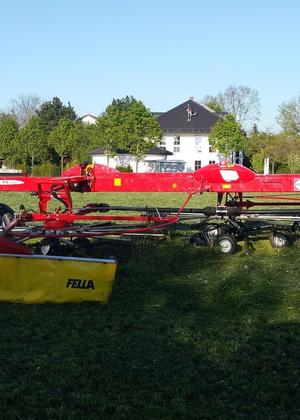 Fella Schwader TS 7850 Ersteinsatz